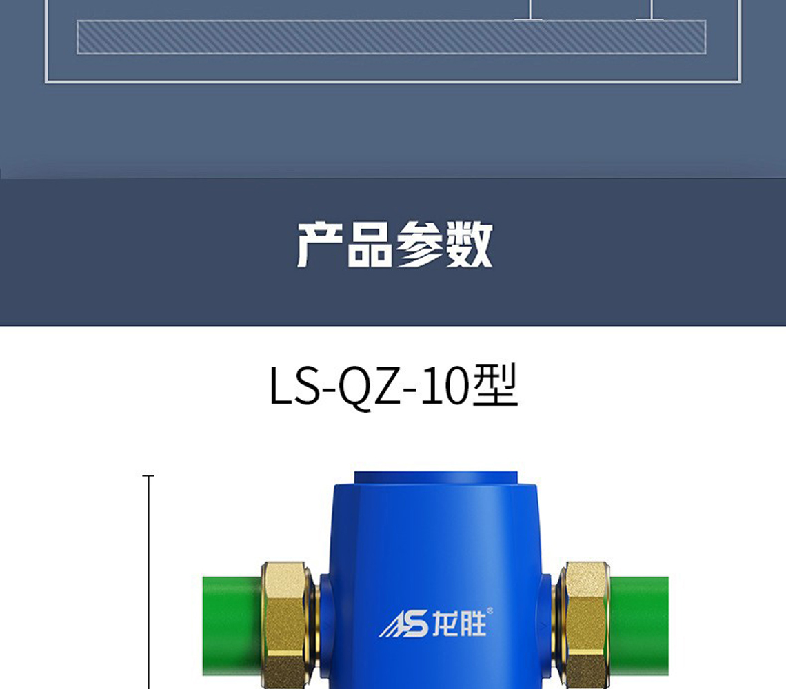 龍勝前置過(guò)濾器LS-QZ-10